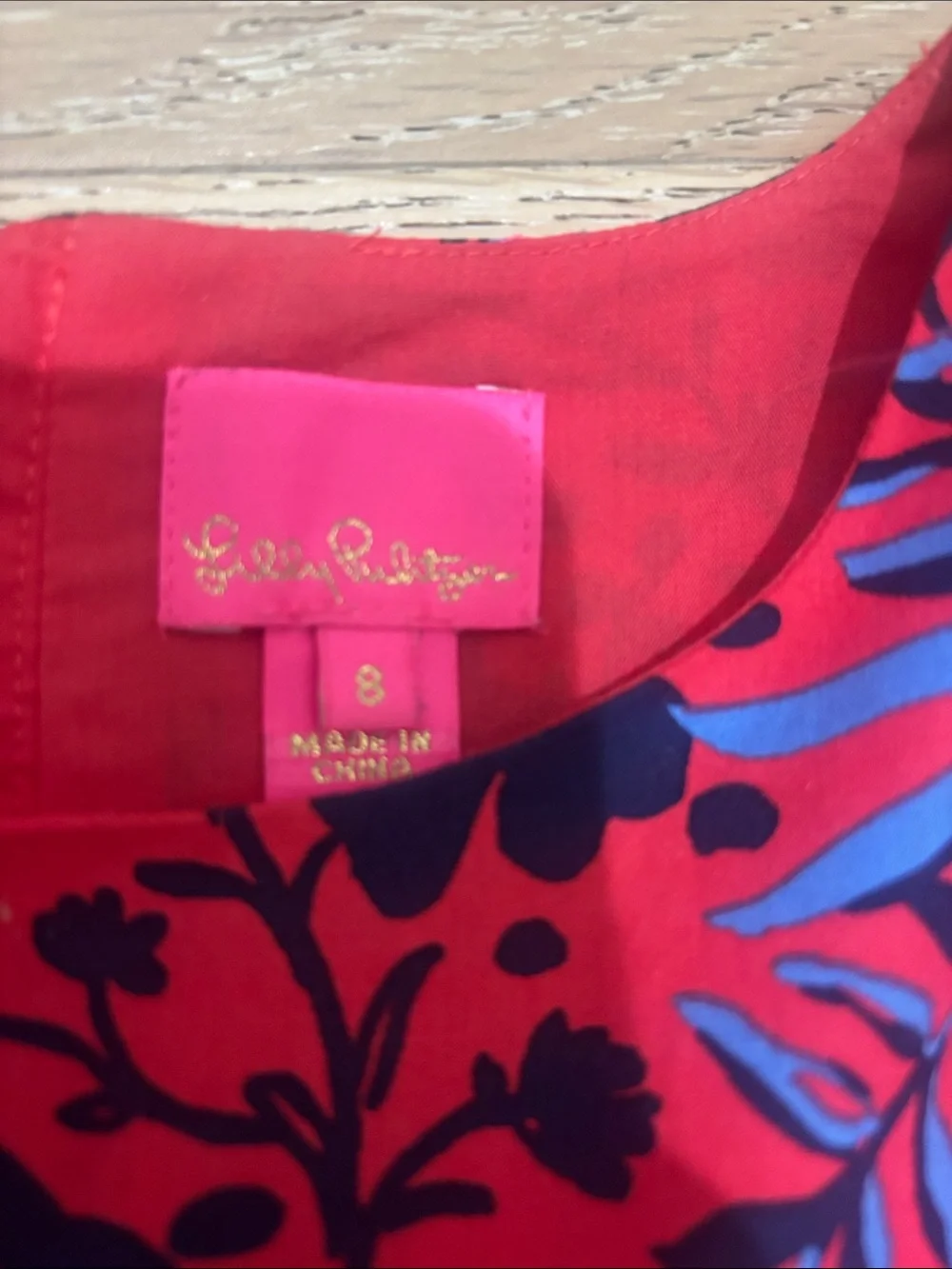 Lilly Pulitzer bright floral